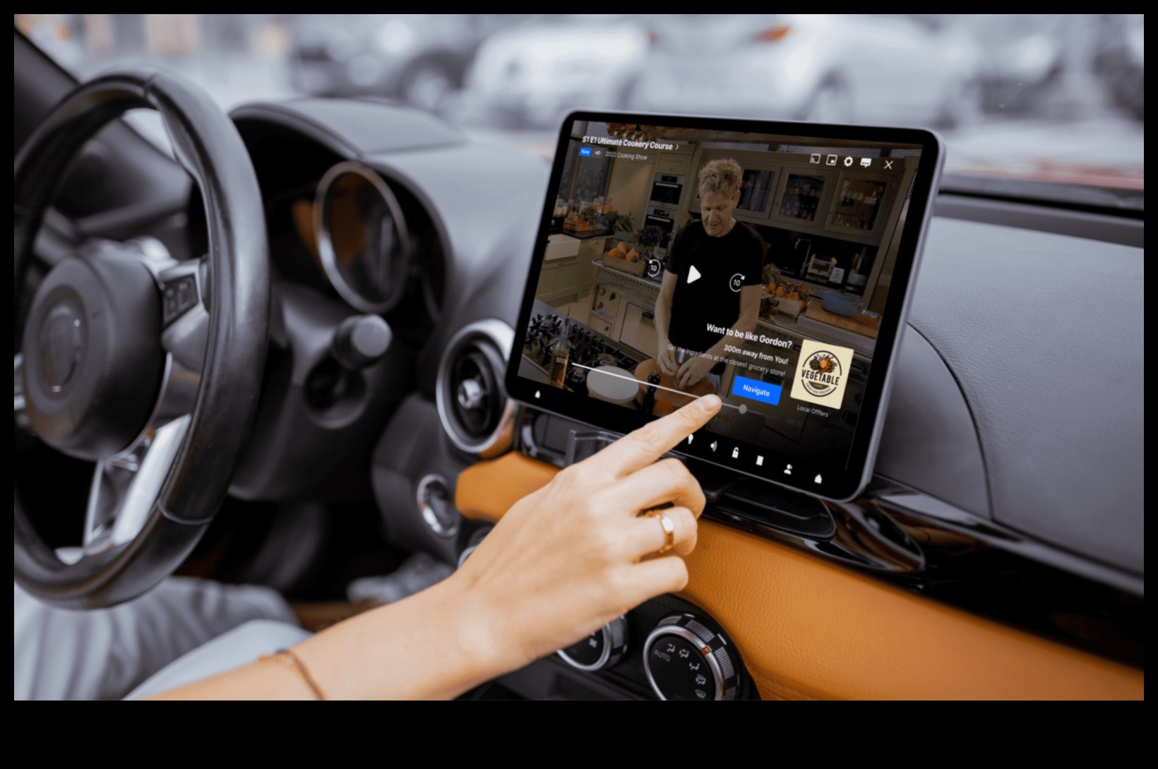 מסע חזותי: צגים מתקדמים ואלקטרוניקה לבידור ברכב
