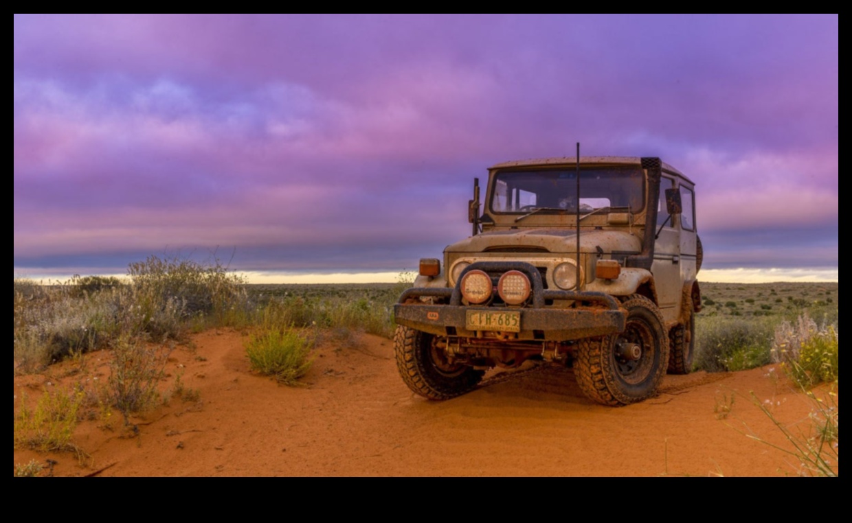 מעבר למדרכה: התרגשות בשטח עם משאיות שטח