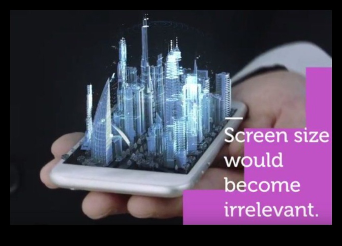 הייפ הולוגרפי: טלפונים עם טכנולוגיות תצוגה בתלת מימד