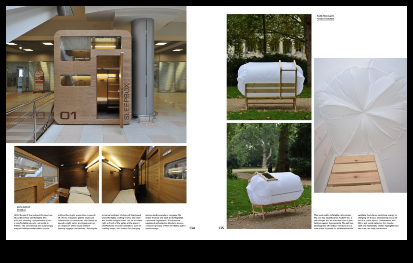 Nomad's Nook: יצירת חללים נוחים בתוך כלאיים