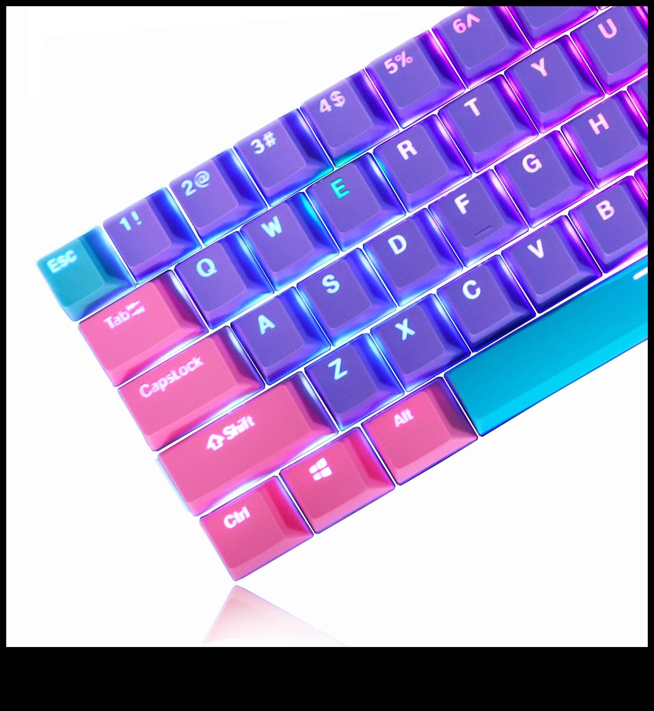 מבריק עם תאורה אחורית: מקלדות מוארות ומקלדות למחשבים ניידים