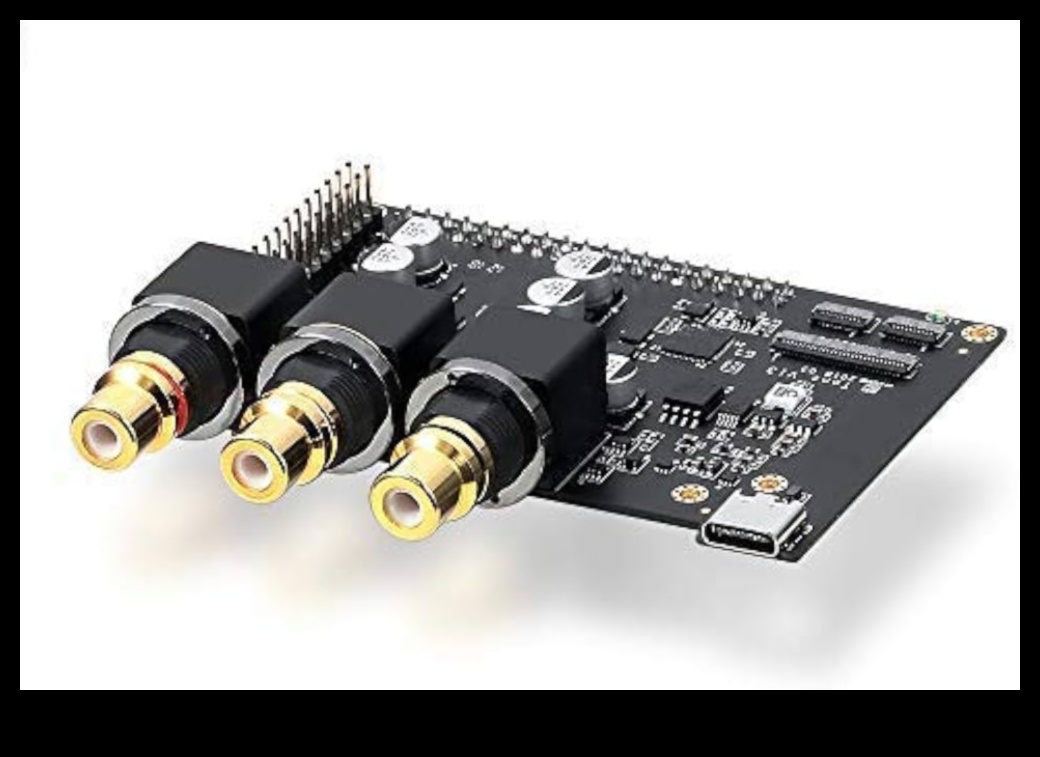 מצוינות שמע לוח האם: אודיו והגברה ברזולוציה גבוהה