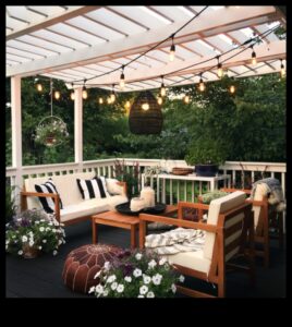 נווה מדבר חיצוני: שנה את החלל שלך עם תפאורה שובת לב