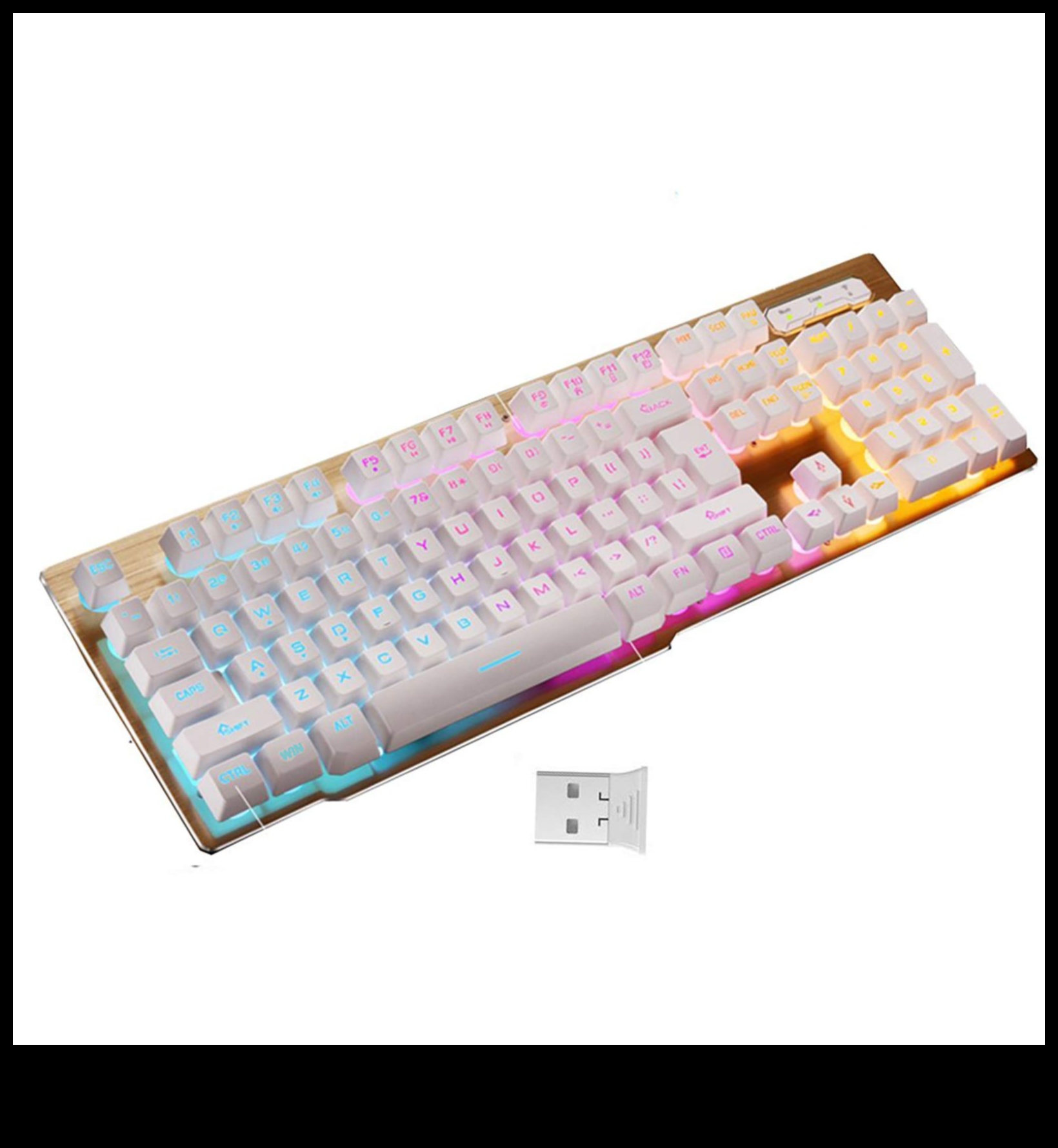 מבריק עם תאורה אחורית: מקלדות מוארות ומקלדות למחשבים ניידים