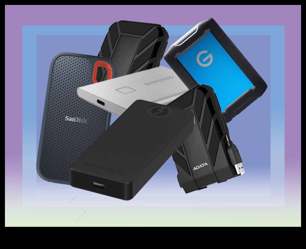 פתרונות אחסון חכמים: כוננים חיצוניים ואביזרים לזיכרון